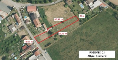 Prodej Pozemek, Kroměříž